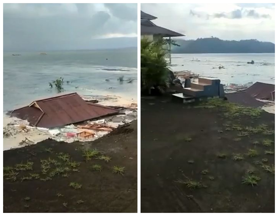 abrasi Pantai Amurang © berbagai sumber