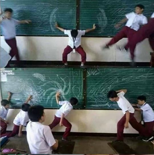 kelakuan nyeleneh anak sekolah © berbagai sumber