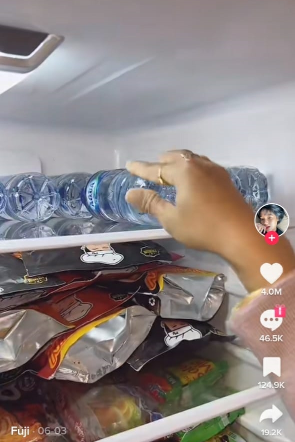 10 Cara Fuji menyimpan stok makanan di kulkas, rapi bak mini market