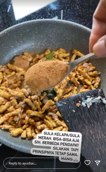 10 Bahan pengganti gula pasir ala Ayudia Bing Slamet, lebih sehat