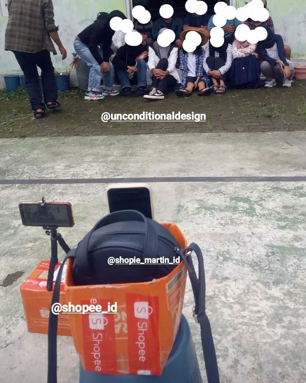 aksi nyeleneh take video © Instagram aksi nyeleneh take video © Instagram