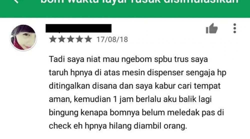 Curhatan lucu berkedok review di Playstore © berbagai sumber