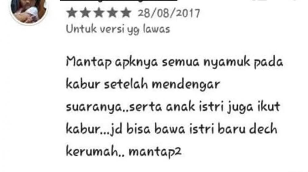Curhatan lucu berkedok review di Playstore © berbagai sumber
