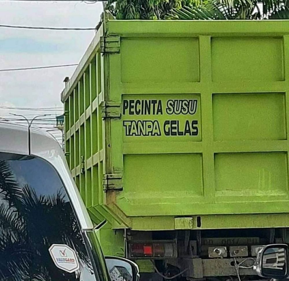 body truk penampakannya nyeleneh © berbagai sumber