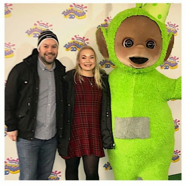 Potret pemeran Sun Baby Teletubbies Berbagai sumber