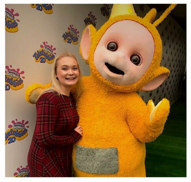 Potret pemeran Sun Baby Teletubbies Berbagai sumber Potret pemeran Sun Baby Teletubbies Berbagai sumber