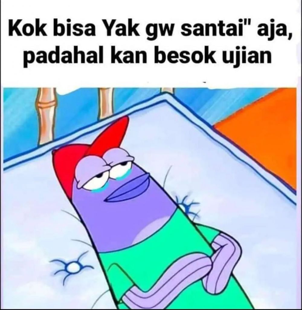 Meme gambarkan suka-duka saat ujian sekolah Berbagai sumber