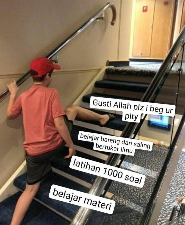 Meme gambarkan suka-duka saat ujian sekolah Berbagai sumber