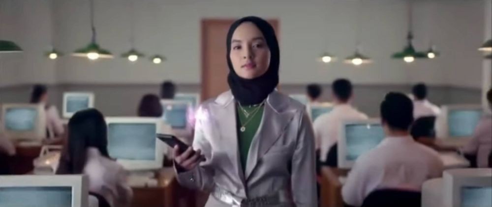Nabila Ishma saat jadi bintang iklan © berbagai sumber Nabila Ishma saat jadi bintang iklan © berbagai sumber