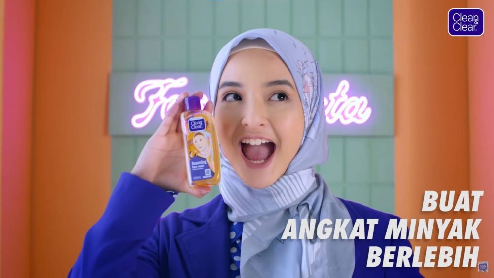 Nabila Ishma saat jadi bintang iklan © berbagai sumber Nabila Ishma saat jadi bintang iklan © berbagai sumber