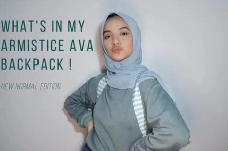 Nabila Ishma saat jadi bintang iklan © berbagai sumber Nabila Ishma saat jadi bintang iklan © berbagai sumber
