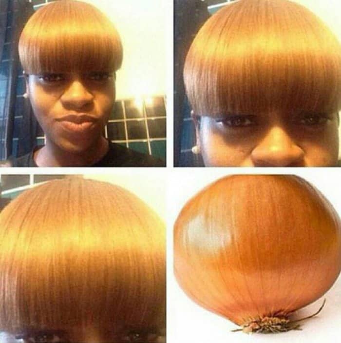 gaya rambut nyeleneh cewek © berbagai sumber