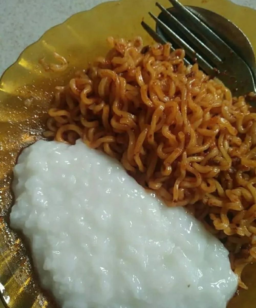 15 Potret makanan absurd ini bikin geleng-geleng kepala