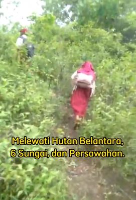 Demi sekolah, dua siswa SD ini jalan kaki lima jam setiap hari TikTok