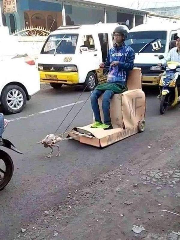 pengendara nyusahin diri © berbagai sumber