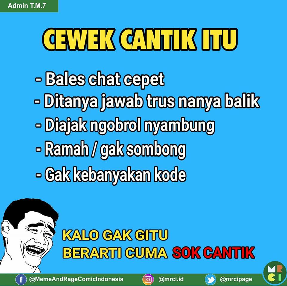 Meme chat ga dibalas Berbagai sumber