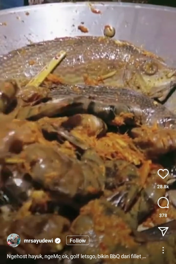 10 Inspirasi lauk ala Ayu Dewi, nikmat seakan makan di restoran