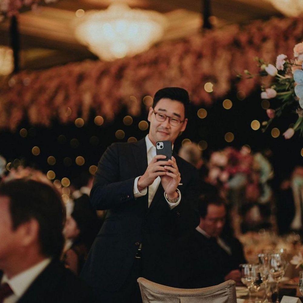 gaya seleb di resepsi putri tanjung © instagram