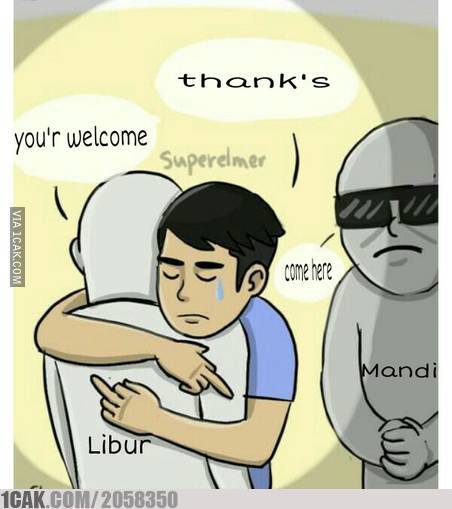 Meme kocak saat liburan sekolah Berbagai sumber Meme kocak saat liburan sekolah Berbagai sumber