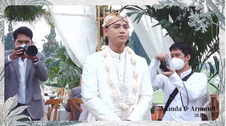 momen akad nikah adinda azani © YouTube momen akad nikah adinda azani © YouTube