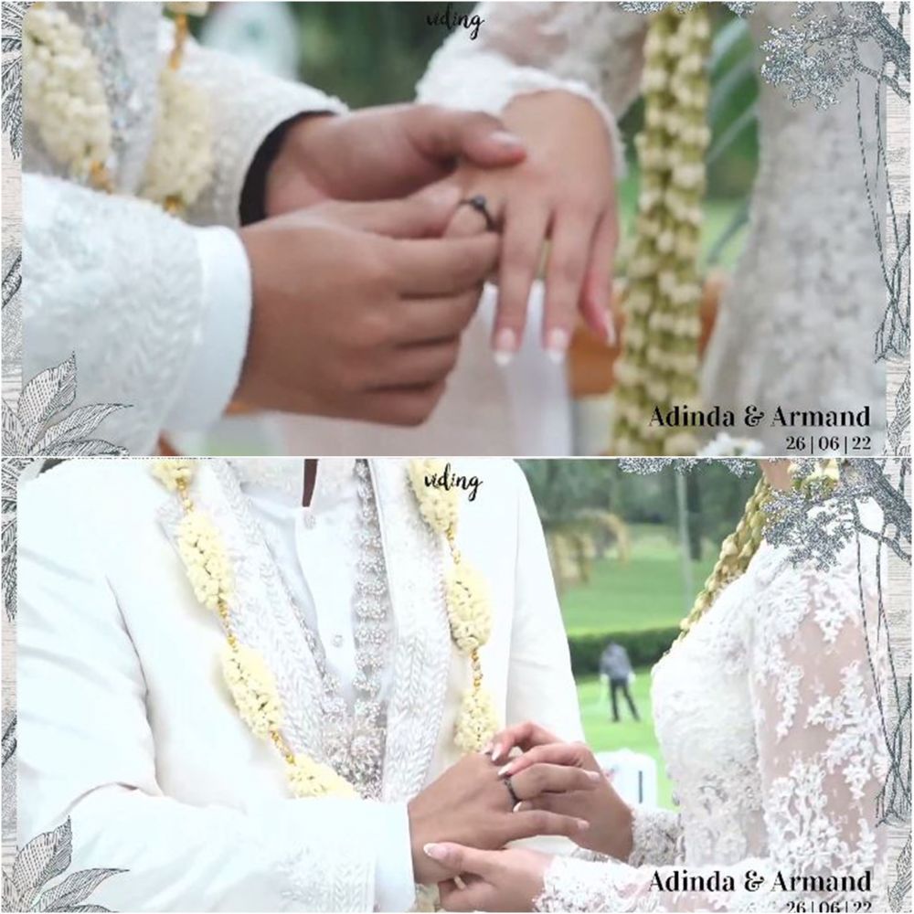 momen akad nikah adinda azani © YouTube