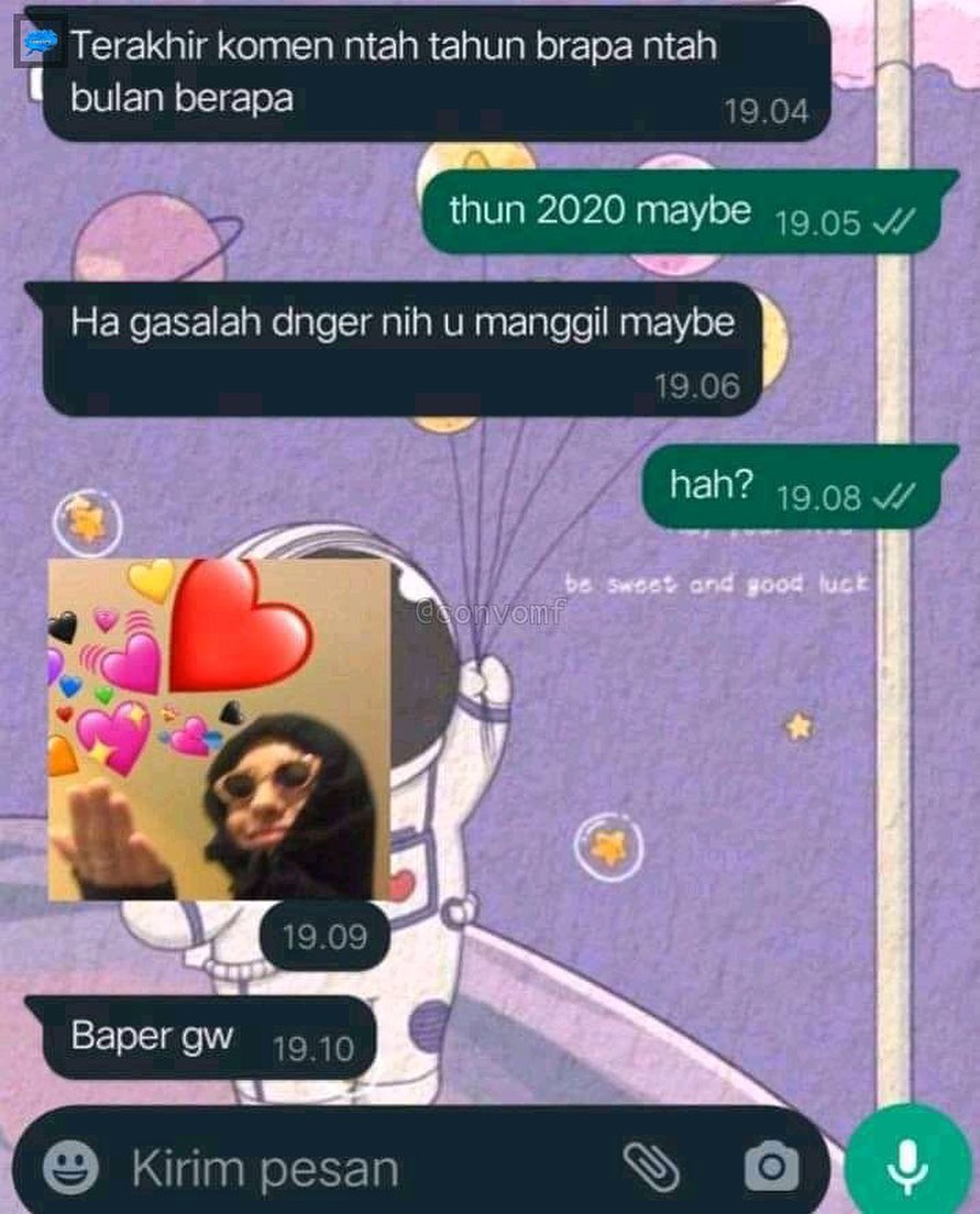 chat lucu orang salah paham © berbagai sumber