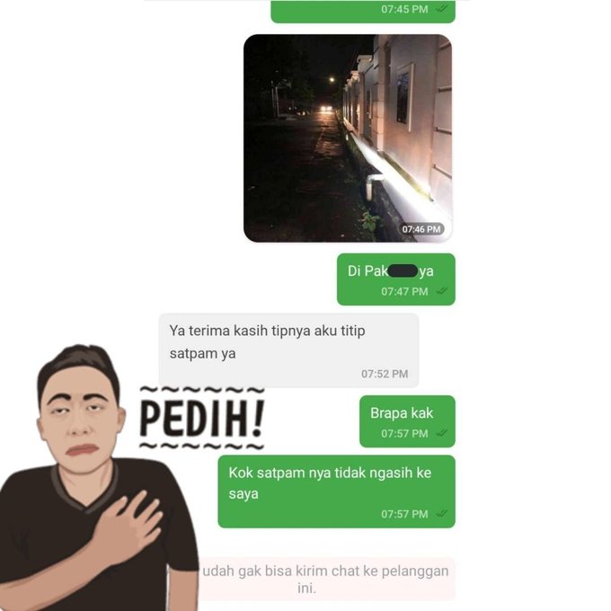 cobaan driver ojol ada-ada aja deh © berbagai sumber