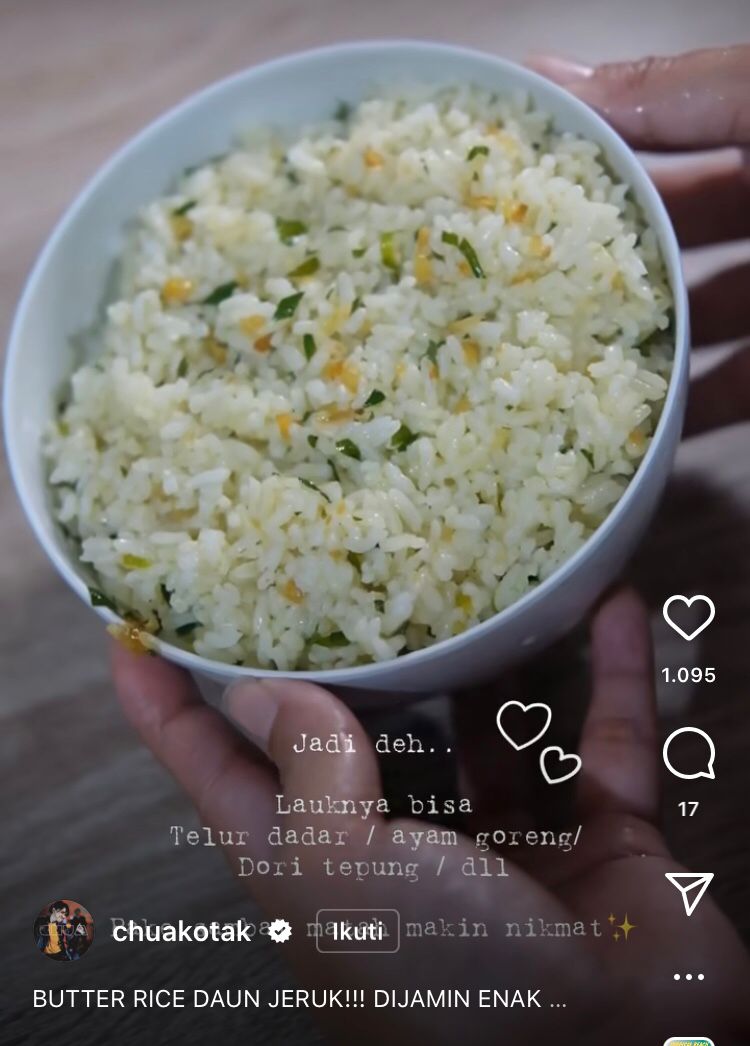 10 Makanan ini dikonsumsi Chua Kotak, tebas bobot 4 kg dalam seminggu