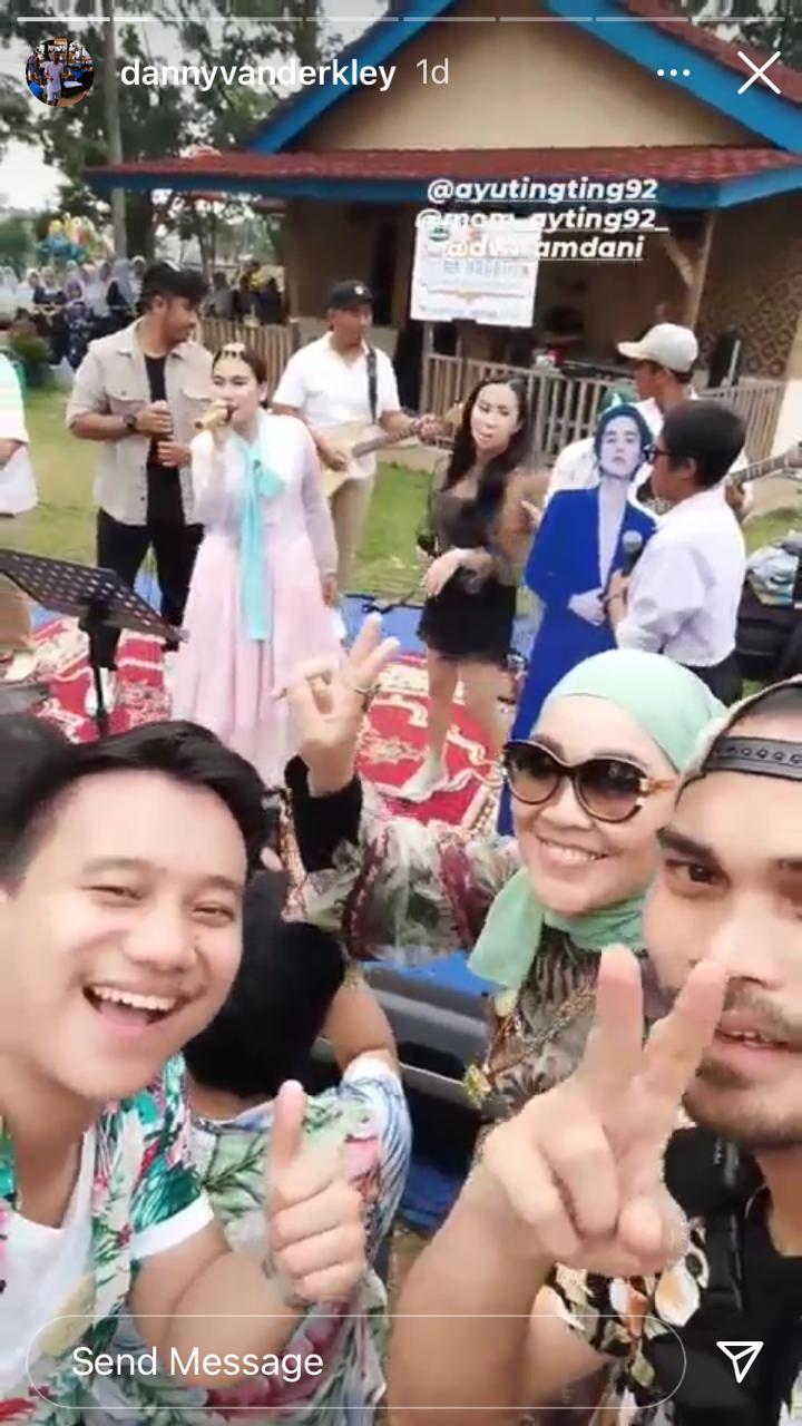 pesta kejutan ultah Ayu Ting Ting © berbagai sumber