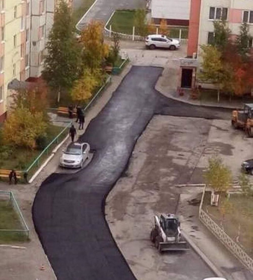 perbaikan jalan tapi malah lucu abis © berbagai sumber