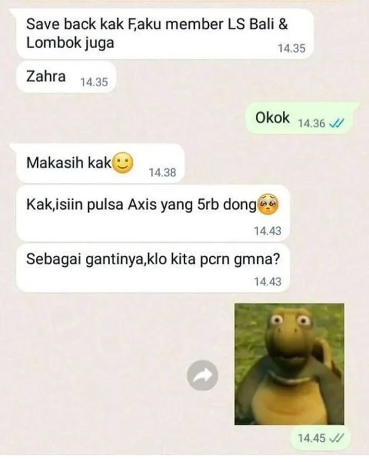 gara-gara minta tolong jadi kocak © berbagai sumber