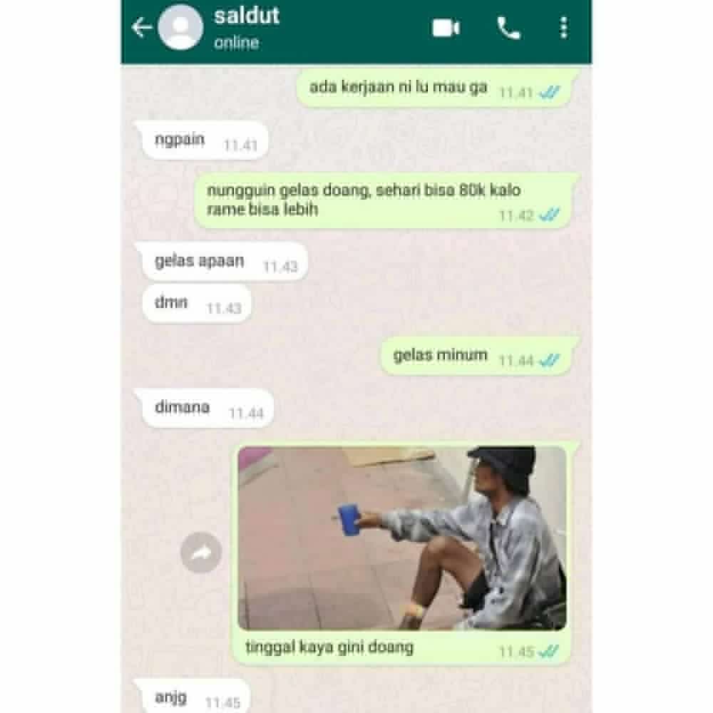gara-gara minta tolong jadi kocak © berbagai sumber