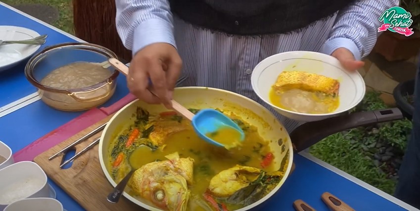 11 Masakan rumahan Dewi istri Komeng, lezat dan menggugah selera