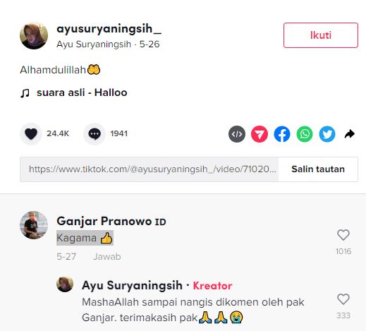 lulusan ugm jualan pisang © TikTok