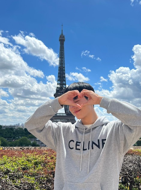 momen Park Bo-gum di Paris © berbagai sumber
