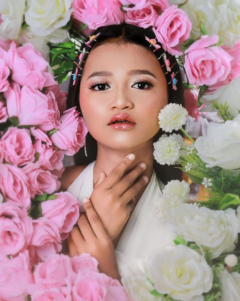 potret olive jadi model remaja © instagram