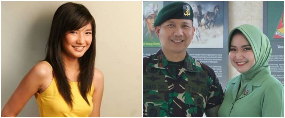Potret dulu dan kini artis istri tentara © berbagai sumber Potret dulu dan kini artis istri tentara © berbagai sumber