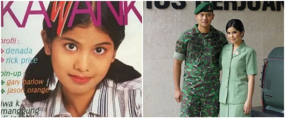 Potret dulu dan kini artis istri tentara © berbagai sumber Potret dulu dan kini artis istri tentara © berbagai sumber
