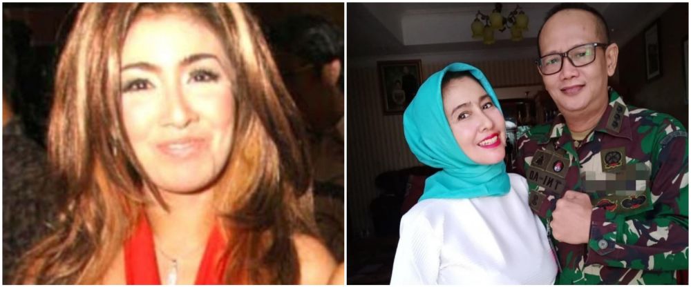 Potret dulu dan kini artis istri tentara © berbagai sumber Potret dulu dan kini artis istri tentara © berbagai sumber