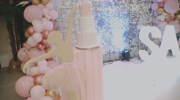 11 Potret kue ulang tahun Shandy ke-35, elegan bertema ballerina