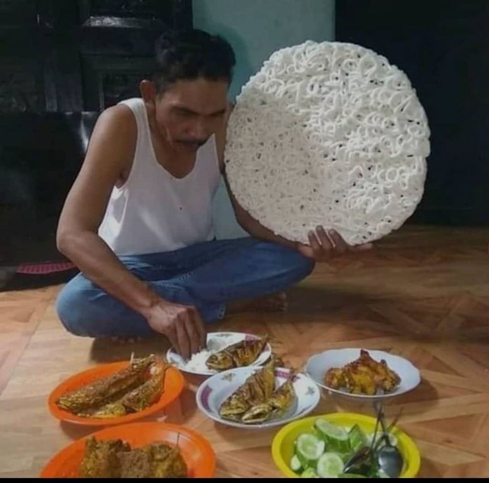 12 Potret makanan ukuran jumbo ini bikin geleng kepala