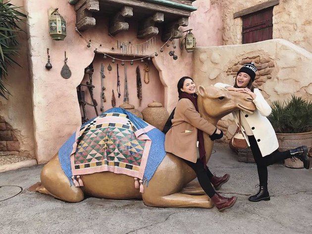 Potret kebersamaan Marshanda dan adiknya Alyssa © Instagram