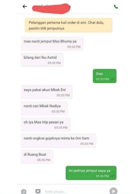 driver ojek jalanin misi rahasia © berbagai sumber driver ojek jalanin misi rahasia © berbagai sumber