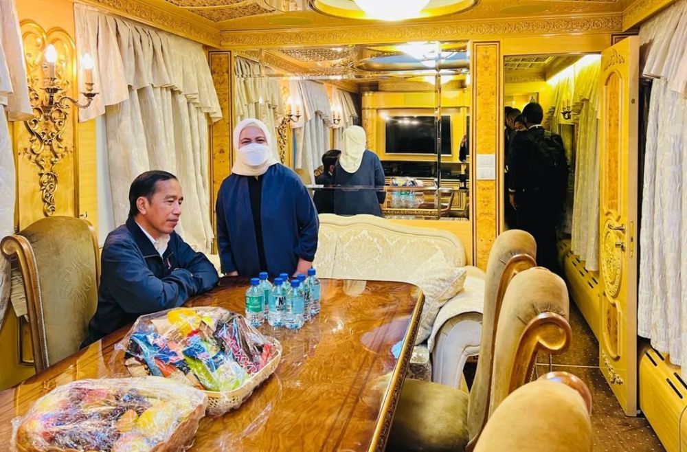 kereta luar biasa Jokowi di Ukraina © berbagai sumber