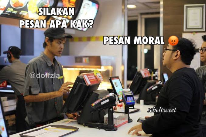 Momen keseharian dijadikan meme © berbagai sumber Momen keseharian dijadikan meme © berbagai sumber