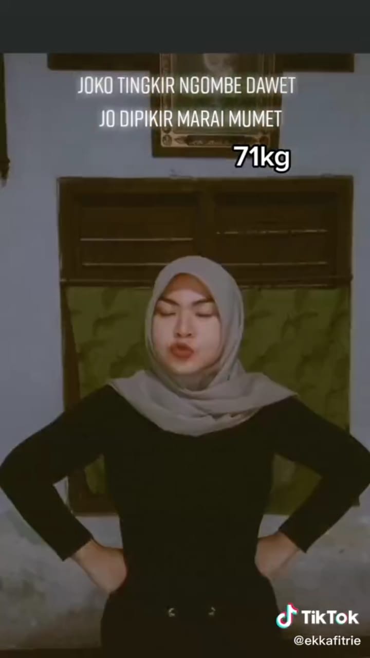 potret perubahan wanita diet © TikTok potret perubahan wanita diet © TikTok
