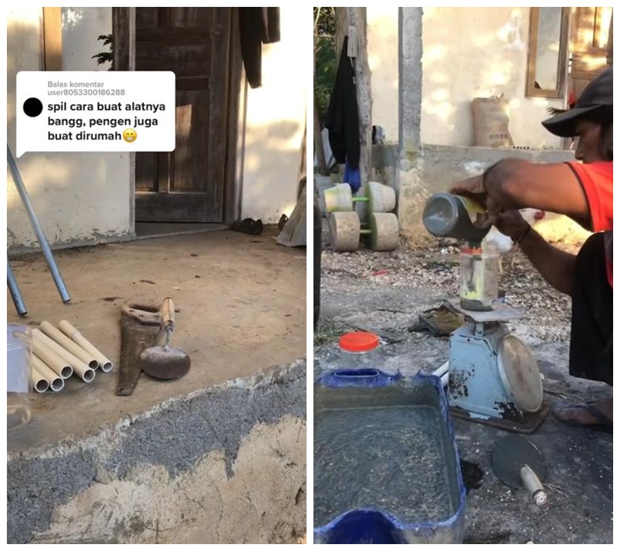 tempat gym ini antimainstream © TikTok/@ariwiguna26_ tempat gym ini antimainstream © TikTok/@ariwiguna26_