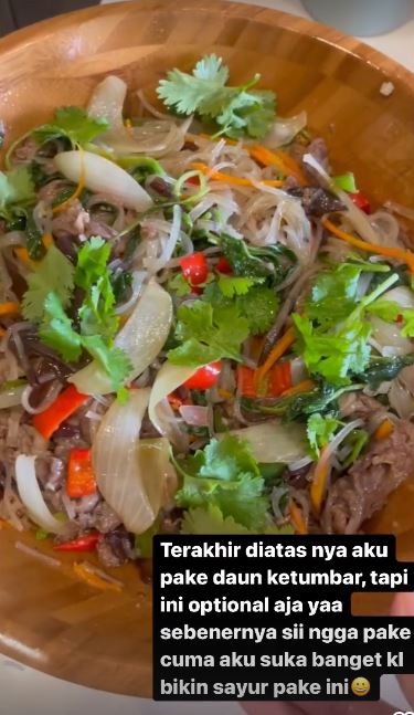 11 Kreasi sayur ala Ashanty, bisa jadi menu hemat dan mudah dibuat