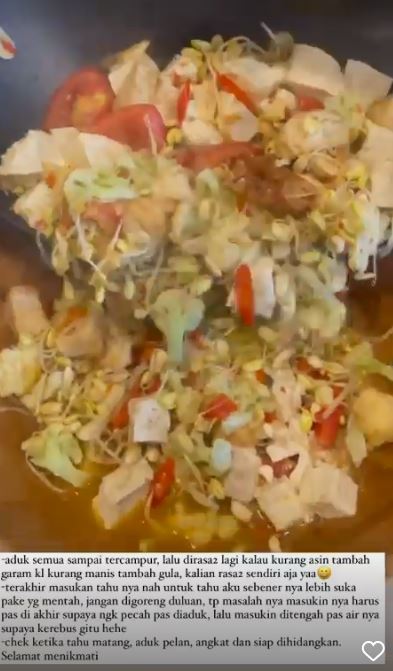 11 Kreasi sayur ala Ashanty, bisa jadi menu hemat dan mudah dibuat