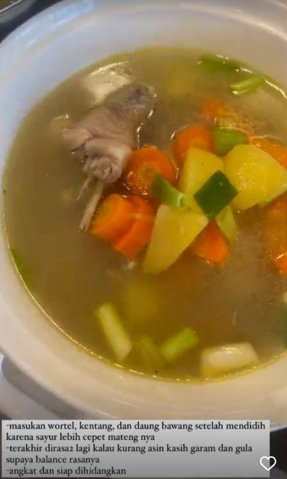 11 Kreasi sayur ala Ashanty, bisa jadi menu hemat dan mudah dibuat